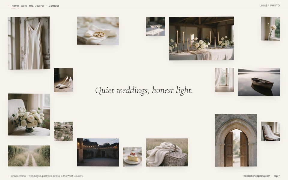 Linnea Photo template