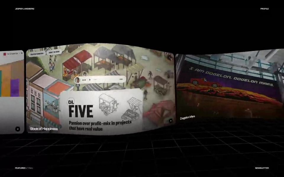 3D Gallery template