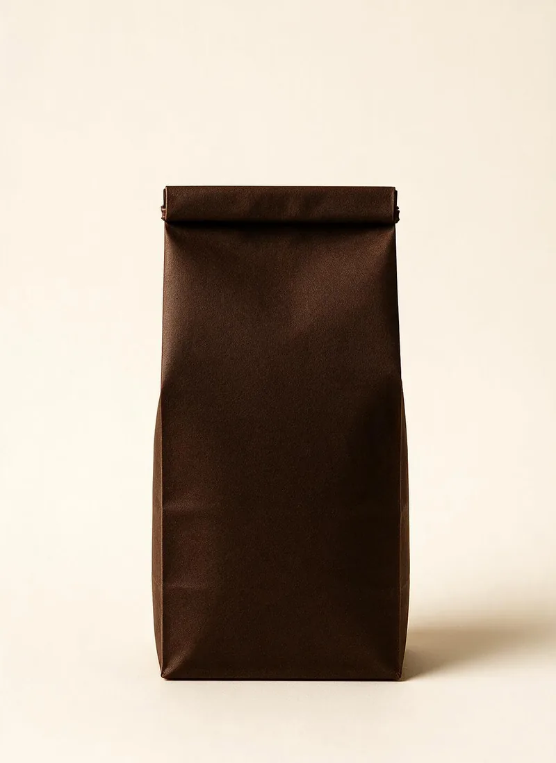 A dark brown 12 oz Norra Roast bag of Boa Vista, labelled medium-dark.